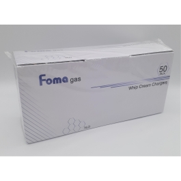FOMA GAS WHIP CREAM CHARGERS 50PK