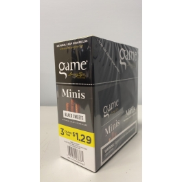 GAME CIG MINI 3/1.29 BLACK SWEET