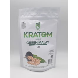 NJOY KRATOM GREEN MALAY 150CT CAPSULES BAG