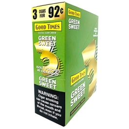 GOOD TIMES CIG 3/92 GREEN SWEET