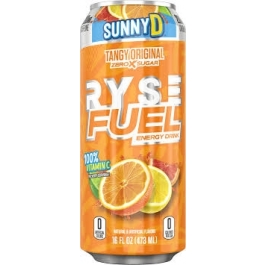 RYSE FUEL SUNNY D ENERGY DRINK 16OZ./12CT