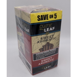 GAME LEAF CIG 5PK SWEET AROMATIC