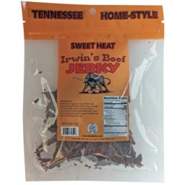 IRWIN'S BEEF JERKY SWEET HEAT 2.8OZ