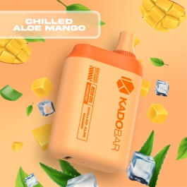 KADO BAR CHILLED ALOE MANGO 5CT/5000PUFF