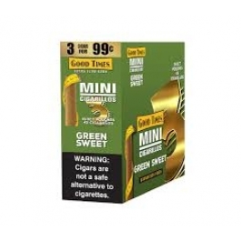 GOOD TIMES CIG MINI GREEN SWEET 3/99 