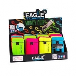 EAGLE TORCH MONEY CLIP MINI 20CT/PT161MC