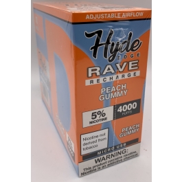 HYDE RAVE 4000PUFF PEACHY