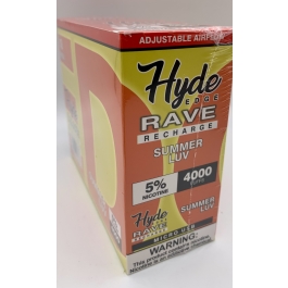 HYDE RAVE 4000PUFF SUMMER LUV 