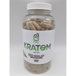 NJOY KRATOM RED MALAY 300CT CAPSULES