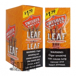 SWISHER SWEET CIG 3/1.79 LEAF PEACH BRANDY
