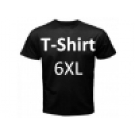 HARLEM T-SHIRTS BLACK 6XL/6PK