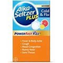 ALKA SELTZER PLUS CITRUS SEVERE COLD & FLU 50/2CT