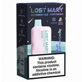 LOST MARY OS5000 BLUE COTTON CANDY 10CT