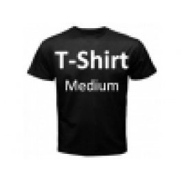 HARLEM T-SHIRTS BLACK MEDIUM/6PK