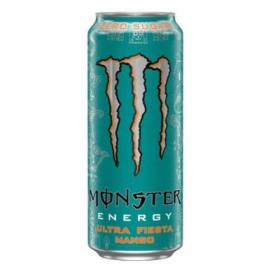 MONSTER CAN 16OZ ULTRA FIESTA MANGO ZERO SUGAR 24CT