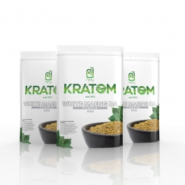 NJOY KRATOM 85GRAM WHITE MAENG DA POWDER 