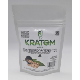 NJOY KRATOM WHITE MAENG DA 42CT CAPSULES BAG