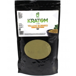 NJOY KRATOM 500GRAM YELLOW BORNEO POWDER