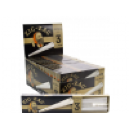 ZIG ZAG PAPER CONE KS 24-3ct BROWN