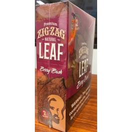 ZIG ZAG NATURAL LEAF WRAPS 25ct/2PK BERRY BASH