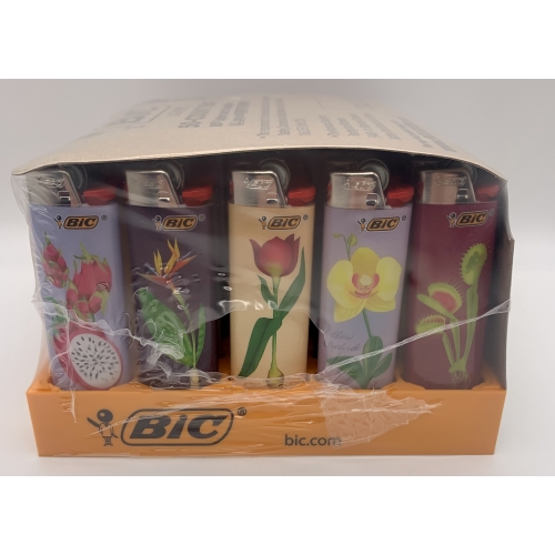 BIC LIGHTER 50ct BOTANICLE