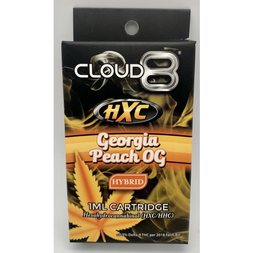 CLOUD 8 - HXC GEORGIA PEACH OG 1ML/1CT
