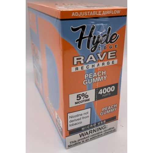 HYDE RAVE 4000PUFF PEACHY