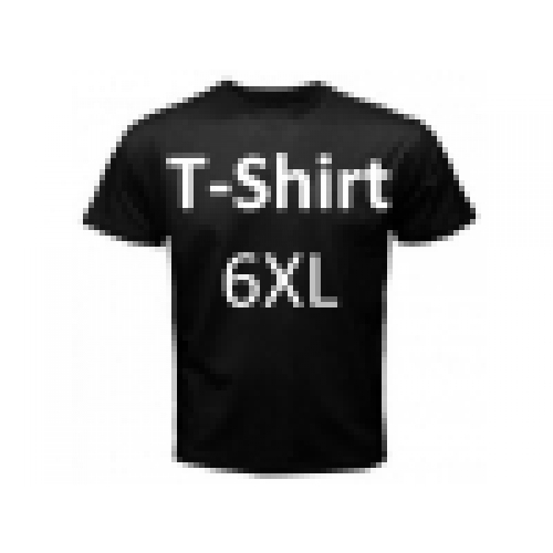 HARLEM T-SHIRTS BLACK 6XL/6PK