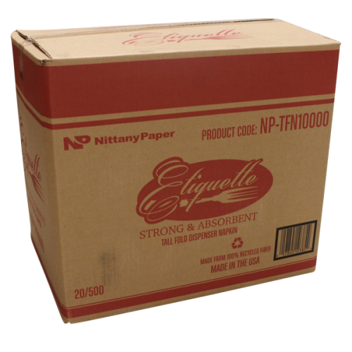 ETIQUITTE FOLD DISPENSER NAPKIN 500/20CT