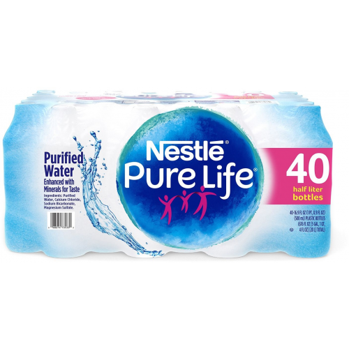 NESTLE PURE LIFE WATER 40/16.9oz