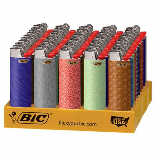 BIC LIGHTER 50ct GEOMETRICAL