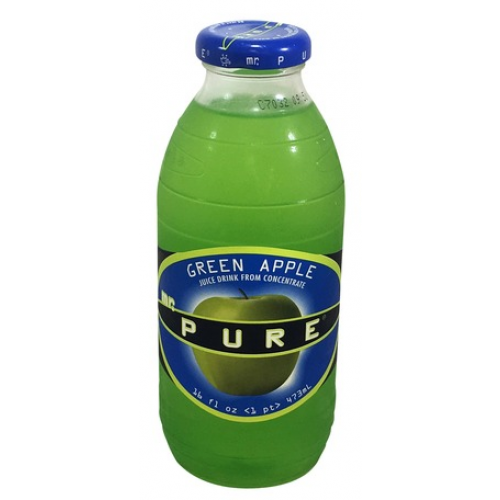 Mr. PURE BTL 16oz GREEN APPLE
