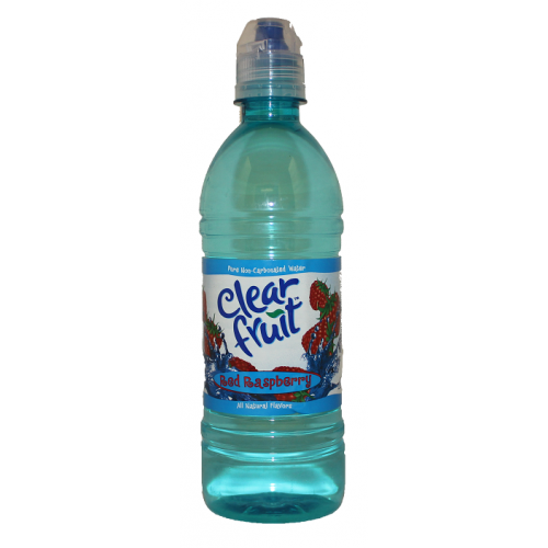 CLEAR FRUIT BTL 16.9oz RED RASPBERRY