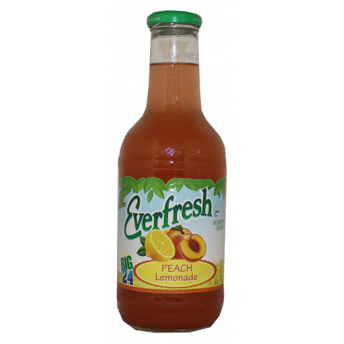 EVERFRESH BTL 24oz LEMONADE PEACH