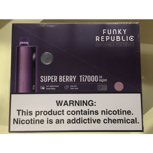 FUNKY REPUBLIC 5CT/TI7000 SUPER BERRY 