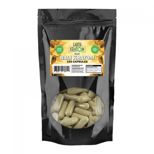 EARTH KRATOM 150CT CAPSULES BALI