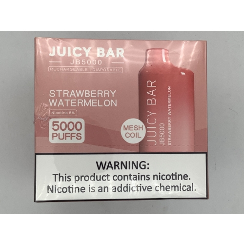 JUICY BAR 5000PUFF 10CT STRAWBERRY WATERMELON 