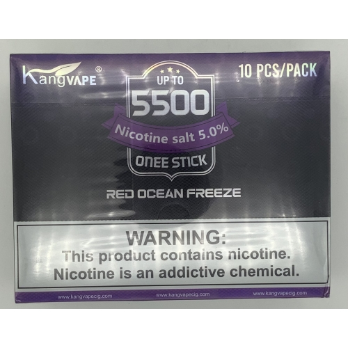KANGVAPE 5500 RED OCEAN FREEZE 10CT