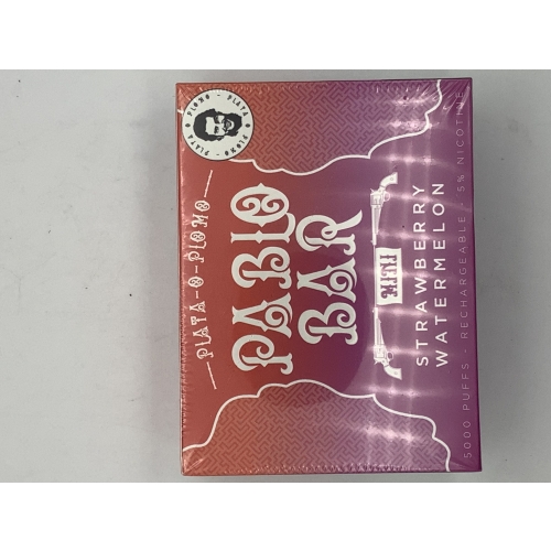 PABLO BAR MINI STRAW WATERMELON 5000 PUFFS 5CT