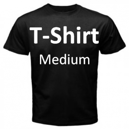SKYLAND T-SHIRTS BLACK MEDIUM 6PK