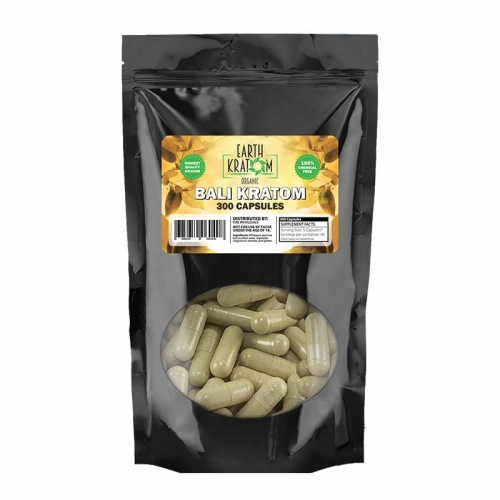 EARTH KRATOM 300CT CAPSULES BALI