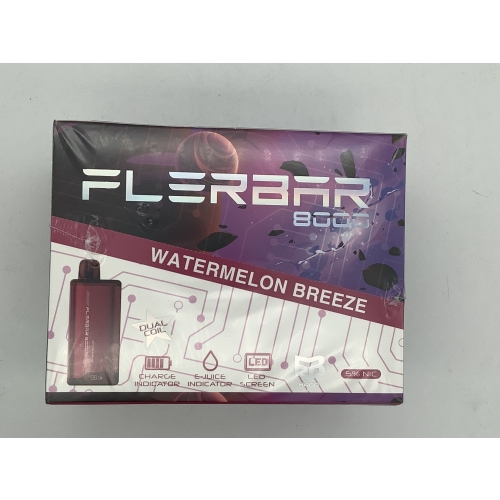 FLERBAR WATERMELON BREEZE 8000PUFFS/10CT