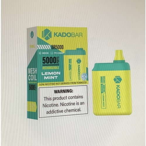 KADO BAR LEMON MINT 5CT/5000PUFF