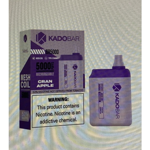 KADO BAR CRAN APPLE 5CT/5000PUFF