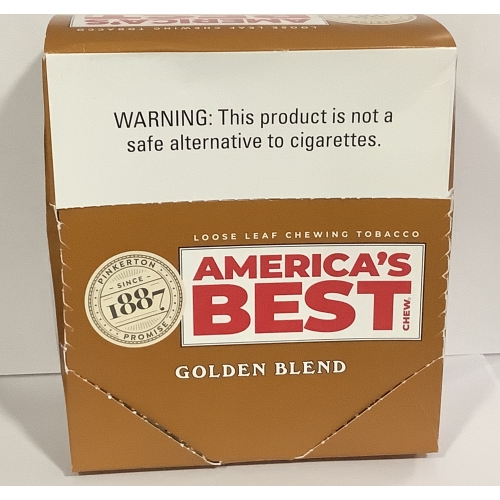AMERICA'S BEST CHEW GOLDEN BLEND 3OZ 6CT