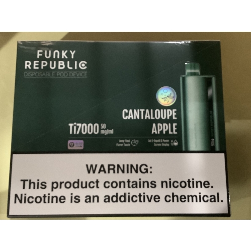 FUNKY REPUBLIC 5CT/TI7000 CANTALOUPE APPLE 