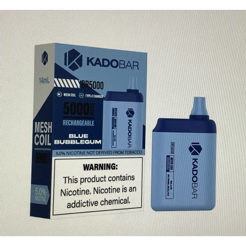 KADO BAR BLUE BUBBLEGUM 5CT/5000PUFF
