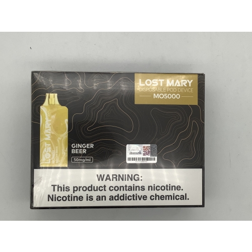 LOST MARY MO5000 5CT GINGER BEER
