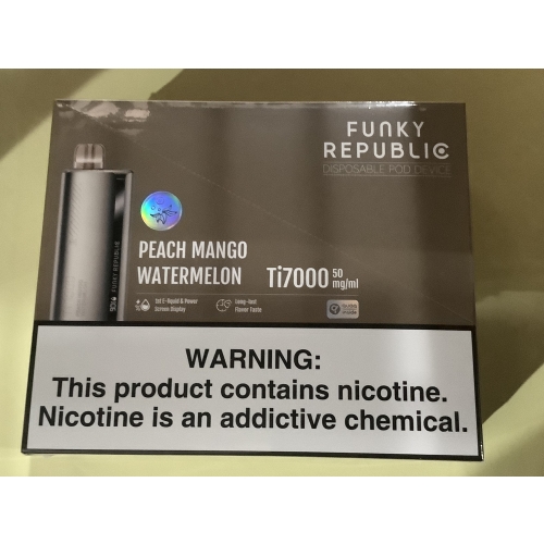 FUNKY REPUBLIC 5CT/TI7000 PEACH MANGO WATERMELON 