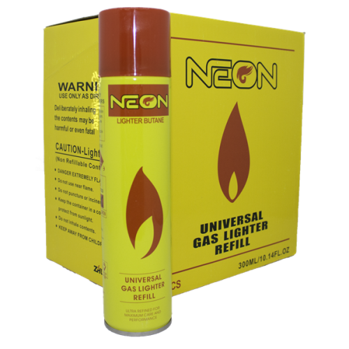 NEON 12ct BUTANE GAS
